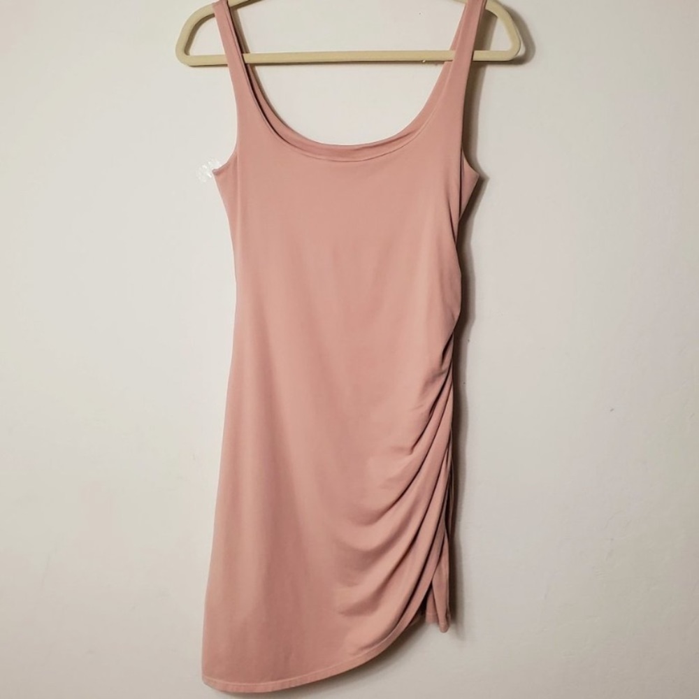 Susana Monaco Pink Asymmetrical Dress size-small